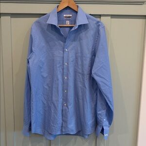 Van Heusen Flex-Collar Blue Dress Shirt 👔 Men’s 16 (36-37)